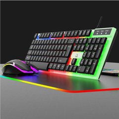 Комплект клавиатура с мышкой Keyboard с подсветкой