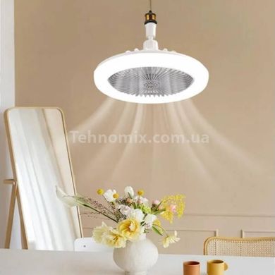 Лампа - вентилятор в патрон+пульт LED Multi-Function Fan Light