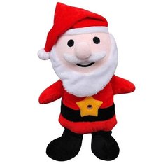 Дитяча плюшева іграшка Санта-Клаус нічник-проектор зоряного неба Shaoyundian