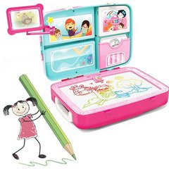 Навчальний набір для малювання Backpack Packing 3in1 Рожевий
