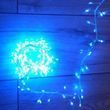 Гирлянда роса линейная Мишура пушистая с пультом 50м 1500LED 220V 4500 AND 24-5 Белый свет
