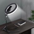 Кольцевая лампа 26 см с подставкой для настольной сьемки LED Ring Light