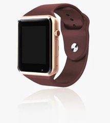 Умные Часы Smart Watch А1 brown (англ. версия) + Наушники подарок