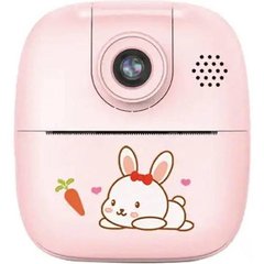 Фотоаппарат моментальной печати детский Print Camera Розовый