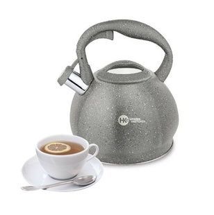 Чайник со свистком HIGHER+KITCHEN ZP-020 3.5 л Серый