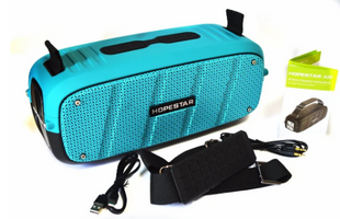 Портативна колонка Hopestar A20 55W Блакитна
