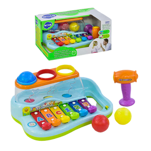 Игрушка Стукалка-ксилофон Hola Голубой