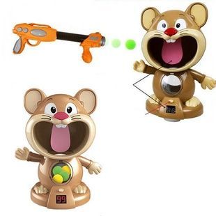 Интерактивный тир "Мышонок" Joy Acousto-Optic Hamster 1970A Коричневый