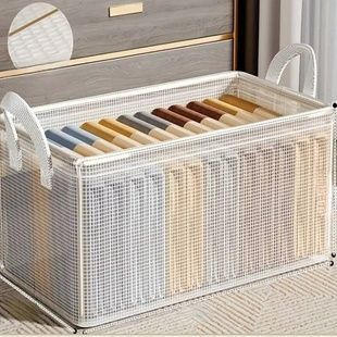 Органайзер для одежды из сетки Storage basket 48*20см Белый