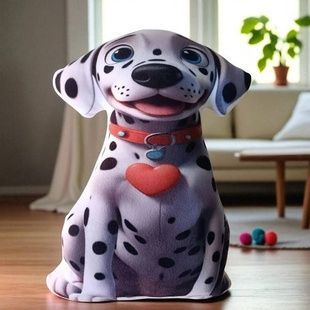Игрушка-подушка мягкая Далматинец 41*26*12см 3262