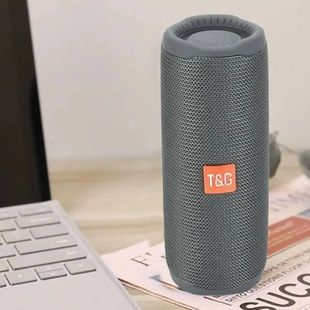 Bluetooth-колонка акумуляторна 1200mAh 66x68x171,5мм TiG TG365 Сіра