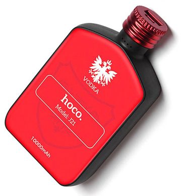 Power Bank Hoco J21 Vintage Wine 10000 mAh Original Vodka Червоний