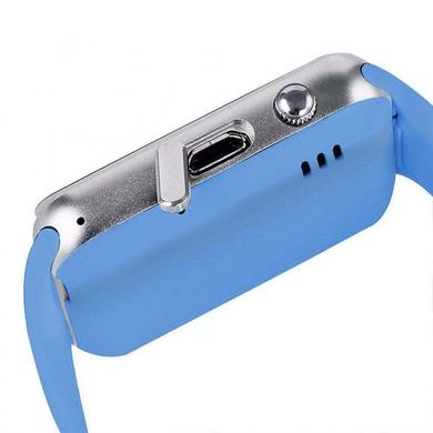 Умные Часы Smart Watch А1 blue (англ. версия) + Наушники подарок
