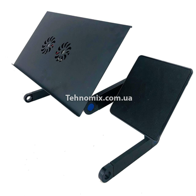 Нове надходження Портативний складаний столик для ноутбука з вентиляцією LAPTOP TABLE T6 Чорний
