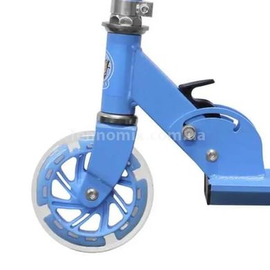 Двоколісний дитячий самокат Scooter 999 Blue 120 мм