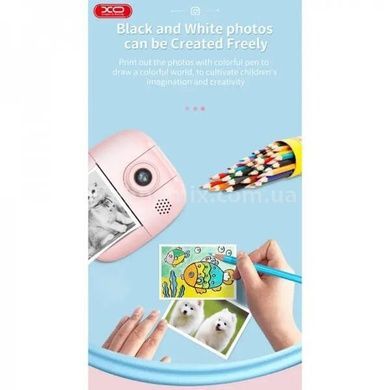 Фотоапарат моментального друку дитячий Print Camera Рожевий