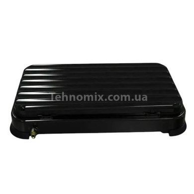 Плита газовая настольная на 2 конфорки эмалированная SOKANY SK6002 Черная