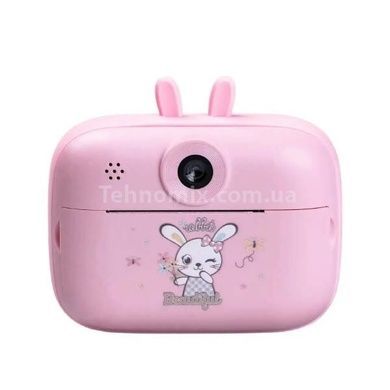 Фотоаппарат моментальной печати Зайчик Print Camera MA458 Розовый