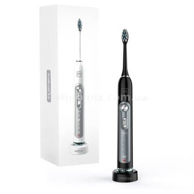 Насадки для ультразвуковой зубной щетки Medica+ ProBrush 9.0 Ultrasonic набор 8 штук (Япония) Черные 501123