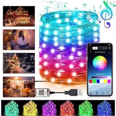 Гирлянда 3м 30LED RGB+приложение