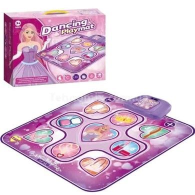 Интерактивный музыкальный танцевальный коврик Dansing Playmat Розовый