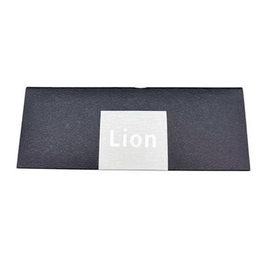 Ручка шариковая металлическая в подарочном футляре Lion 382 Черная матовая