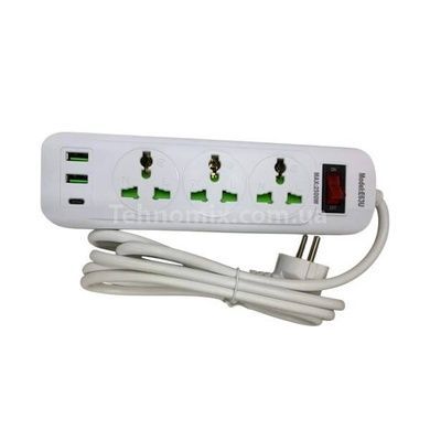 Удлинитель сетевой фильтр E63U AND WL-5 Белый
