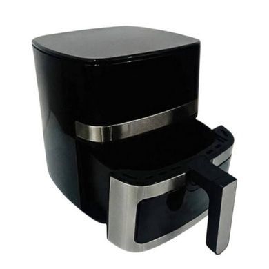 Аэрогриль на 2 тена с чашей 12,5л Prime Kitchen AF90122DTW Черный с серым
