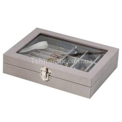 Шкатулка органайзер для украшений Jewelry storage box LD-1016 Белая