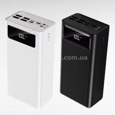 Power Bank 40 000mA 4 роз'єми USB, мікро USB, TYPE-C Білий