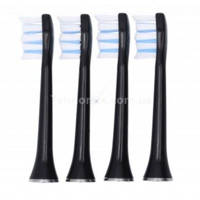 Насадки для ультразвуковой зубной щетки Medica+ PROBRUSH 9.0 комплект 4шт Черные 50112