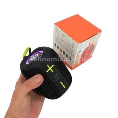 Колонка Bluetooth з функцією speakerphone з радіо TG658 Чорна
