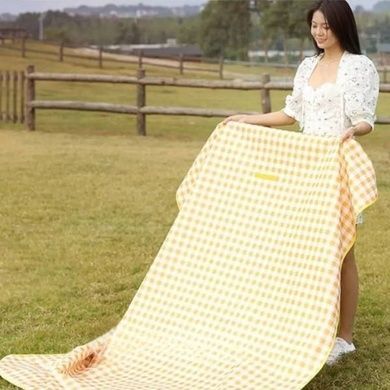 Килимок-підстилка водонепроникний складаний для пікніка 150&times;100см Slide B Жовтий