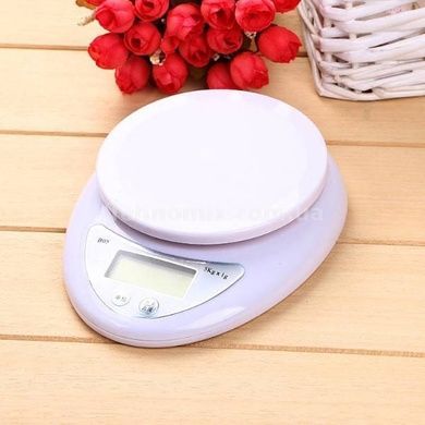Весы кухонные 5кг B05 Белые