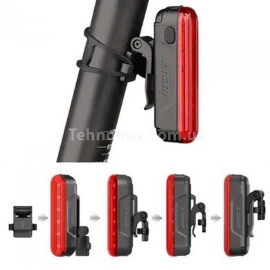 Велоліхтар із лазерною розміткою LEADBIKE LD80-6LED