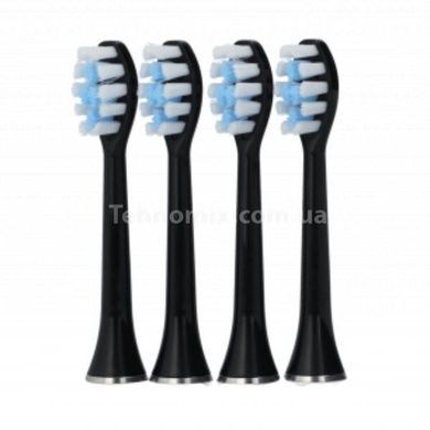 Насадки для ультразвуковой зубной щетки Medica+ PROBRUSH 9.0 комплект 4шт Черные 50112