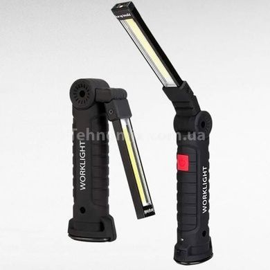 Аккумуляторный LED фонарь с магнитом W-52 SMD COB