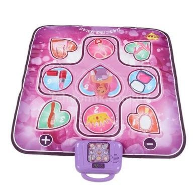 Интерактивный музыкальный танцевальный коврик Dansing Playmat Розовый