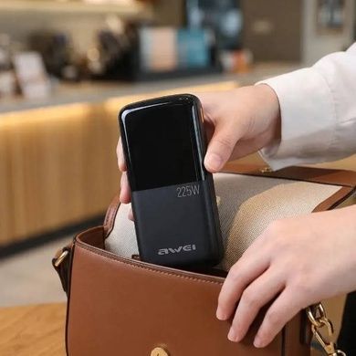 POWER BANK 22,5W 10000mAh AWEI P10k Черный