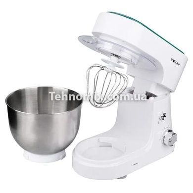 Кухонный комбайн тестомес Haeger HG-6611 с металлической чашей 4л
