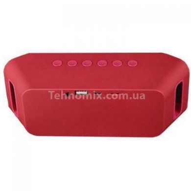 Портативна бездротова bluetooth колонка MP3 плеєр Sps S204 Червона