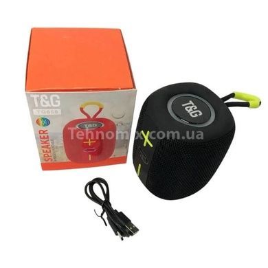Колонка Bluetooth з функцією speakerphone з радіо TG658 Чорна