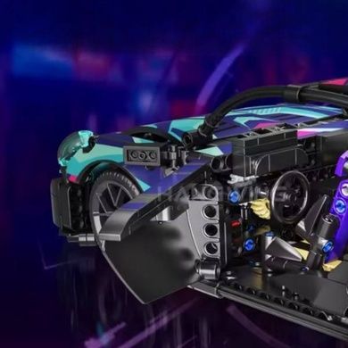 Конструктор Автомобіль на радіокеруванні 1116 деталей J 2017 CM Різнокольоровий