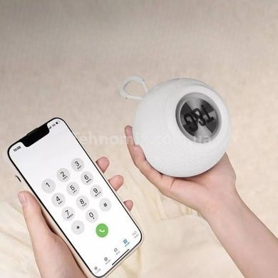 Колонка Bluetooth куля з функцією speakerphone з радіо TG337 Біла