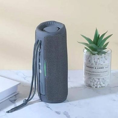 Bluetooth-колонка акумуляторна 1200mAh 66x68x171,5мм TiG TG365 Сіра