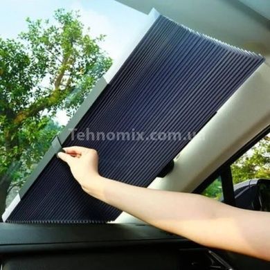 Шторка сонцезахисна на лобове скло 120*45см AND092 Світловідбивна