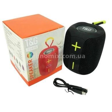 Колонка Bluetooth з функцією speakerphone з радіо TG658 Чорна