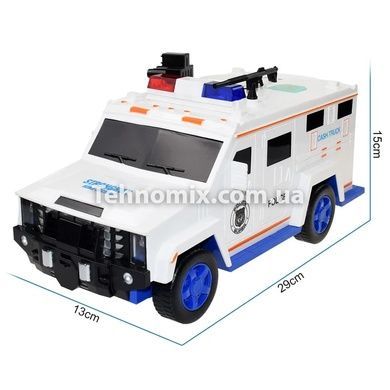Машинка скарбничка з кодовим замком і відбитком Hummer G62 Біла