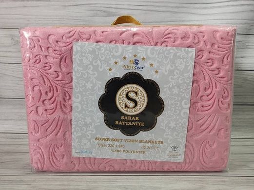 Плед Pembe Pudra 220х240см Акрил