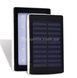 Power bank 50000mAh з LED панеллю та сонячною батареєю Чорний